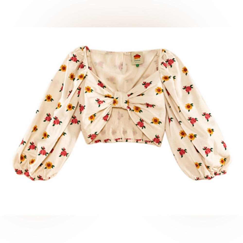 FARM Rio
Cross Stitch Crop Top